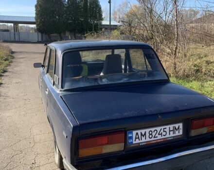 Синий ВАЗ 2107, объемом двигателя 1.5 л и пробегом 3 тыс. км за 650 $, фото 6 на Automoto.ua