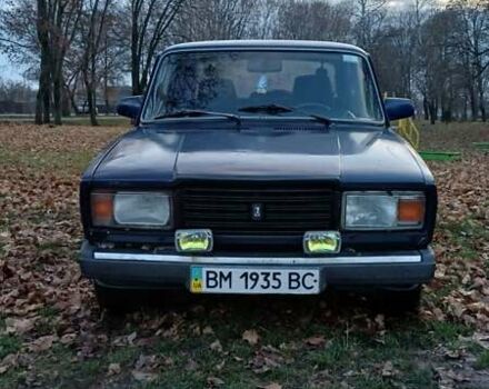 Синий ВАЗ 2107, объемом двигателя 1.45 л и пробегом 244 тыс. км за 800 $, фото 7 на Automoto.ua
