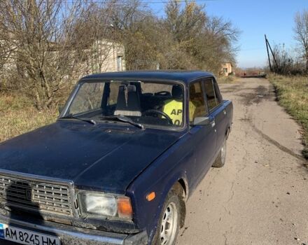 Синий ВАЗ 2107, объемом двигателя 1.5 л и пробегом 3 тыс. км за 650 $, фото 2 на Automoto.ua
