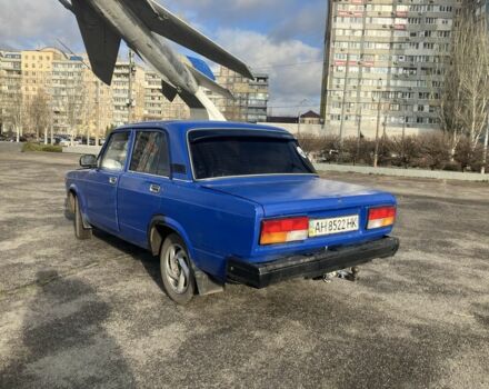 Синий ВАЗ 2107, объемом двигателя 1.6 л и пробегом 333 тыс. км за 391 $, фото 2 на Automoto.ua