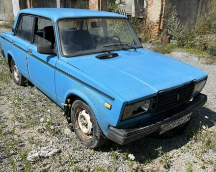 Синий ВАЗ 2107, объемом двигателя 1.5 л и пробегом 80 тыс. км за 242 $, фото 2 на Automoto.ua