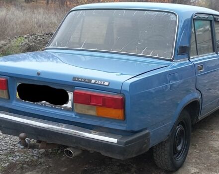 Синий ВАЗ 2107, объемом двигателя 1.5 л и пробегом 100 тыс. км за 811 $, фото 2 на Automoto.ua