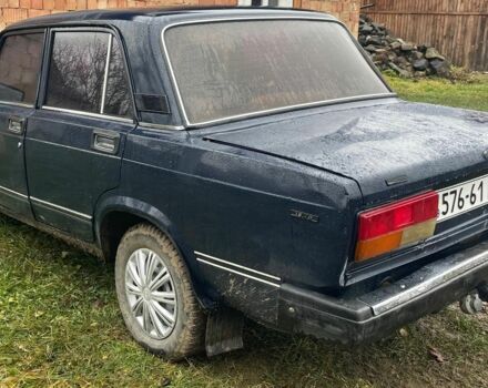 Синий ВАЗ 2107, объемом двигателя 1.5 л и пробегом 150 тыс. км за 650 $, фото 3 на Automoto.ua