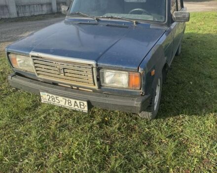 Синий ВАЗ 2107, объемом двигателя 1.5 л и пробегом 117 тыс. км за 641 $, фото 2 на Automoto.ua