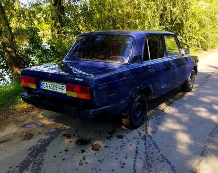 ВАЗ 2107 1991 в Умани на Automoto.ua Синий ВАЗ 2107, объемом двигателя 1.5 л и пробегом 140 тыс. км за 540 $, фото 1 на Automoto.ua