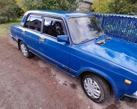 Синій ВАЗ 2107, об'ємом двигуна 1.5 л та пробігом 684 тис. км за 800 $, фото 6 на Automoto.ua
