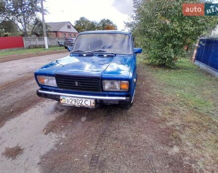 Синій ВАЗ 2107, об'ємом двигуна 1.5 л та пробігом 684 тис. км за 800 $, фото 16 на Automoto.ua