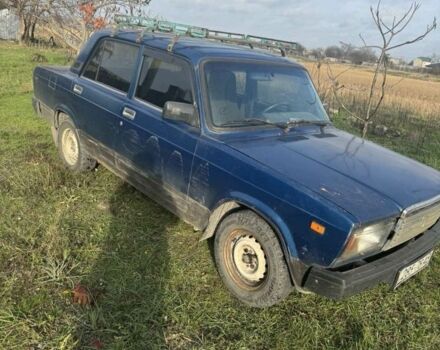 Синий ВАЗ 2107, объемом двигателя 1.5 л и пробегом 117 тыс. км за 641 $, фото 4 на Automoto.ua