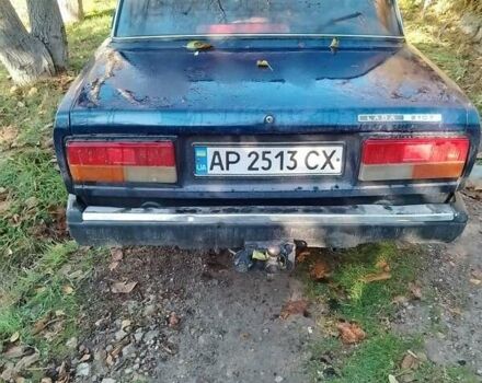 Синий ВАЗ 2107, объемом двигателя 1.6 л и пробегом 900 тыс. км за 775 $, фото 2 на Automoto.ua