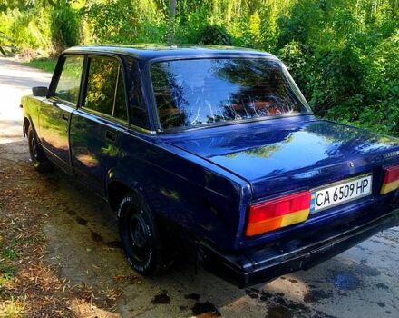 ВАЗ 2107 1991 в Умани на Automoto.ua Синий ВАЗ 2107, объемом двигателя 1.5 л и пробегом 140 тыс. км за 540 $, фото 2 на Automoto.ua