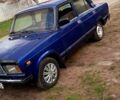 Синий ВАЗ 2107, объемом двигателя 15 л и пробегом 111 тыс. км за 550 $, фото 1 на Automoto.ua