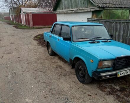 Синий ВАЗ 2107, объемом двигателя 0 л и пробегом 2 тыс. км за 500 $, фото 2 на Automoto.ua