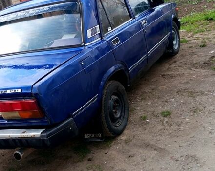 Синий ВАЗ 2107, объемом двигателя 15 л и пробегом 111 тыс. км за 550 $, фото 4 на Automoto.ua