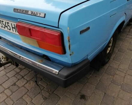 Синий ВАЗ 2107, объемом двигателя 1.5 л и пробегом 120 тыс. км за 598 $, фото 6 на Automoto.ua