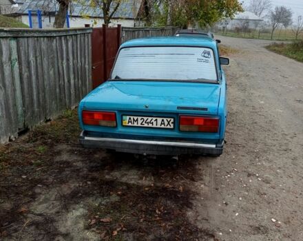 Синий ВАЗ 2107, объемом двигателя 0 л и пробегом 2 тыс. км за 500 $, фото 1 на Automoto.ua
