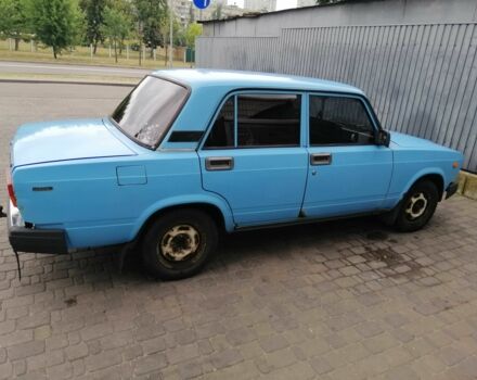Синий ВАЗ 2107, объемом двигателя 1.5 л и пробегом 120 тыс. км за 598 $, фото 3 на Automoto.ua