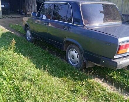 Синий ВАЗ 2107, объемом двигателя 1.46 л и пробегом 137 тыс. км за 550 $, фото 1 на Automoto.ua