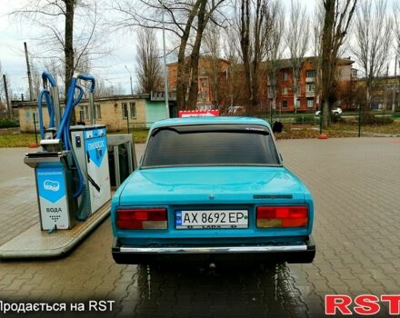 Синій ВАЗ 2107, об'ємом двигуна 1.5 л та пробігом 100 тис. км за 800 $, фото 2 на Automoto.ua