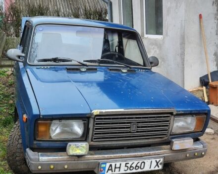 Синій ВАЗ 2107, об'ємом двигуна 1.5 л та пробігом 200 тис. км за 285 $, фото 4 на Automoto.ua