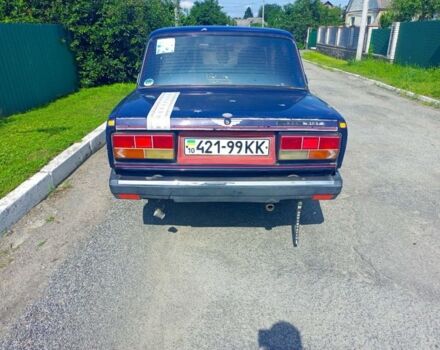 Синий ВАЗ 2107, объемом двигателя 0 л и пробегом 1000 тыс. км за 480 $, фото 3 на Automoto.ua