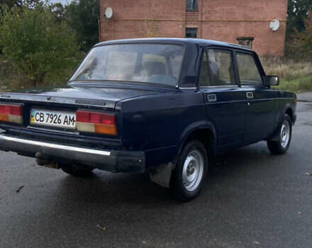 ВАЗ 2107 1994 в Чернигове на Automoto.ua Синий ВАЗ 2107, объемом двигателя 0 л и пробегом 83 тыс. км за 850 $, фото 3 на Automoto.ua