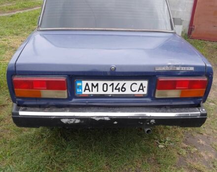 Синий ВАЗ 2107, объемом двигателя 1.5 л и пробегом 140 тыс. км за 461 $, фото 3 на Automoto.ua