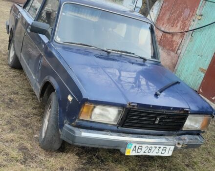 Синий ВАЗ 2107, объемом двигателя 1.5 л и пробегом 95 тыс. км за 239 $, фото 1 на Automoto.ua