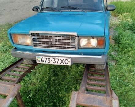Синий ВАЗ 2107, объемом двигателя 1.5 л и пробегом 777 тыс. км за 473 $, фото 8 на Automoto.ua