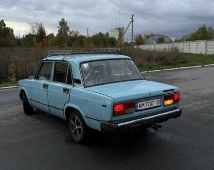 ВАЗ 2107 1995 в Андрушевке на Automoto.ua Синий ВАЗ 2107, объемом двигателя 1.5 л и пробегом 20 тыс. км за 750 $, фото 4 на Automoto.ua