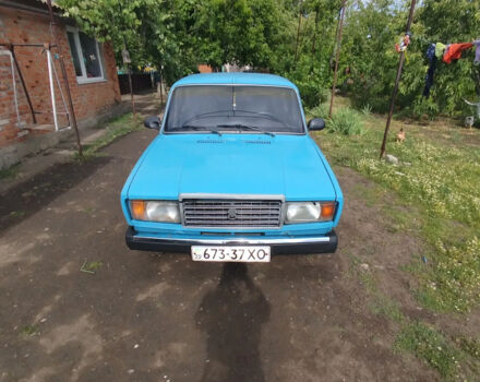 Синий ВАЗ 2107, объемом двигателя 1.5 л и пробегом 777 тыс. км за 473 $, фото 2 на Automoto.ua