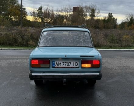 ВАЗ 2107 1995 в Андрушевке на Automoto.ua Синий ВАЗ 2107, объемом двигателя 1.5 л и пробегом 20 тыс. км за 750 $, фото 3 на Automoto.ua