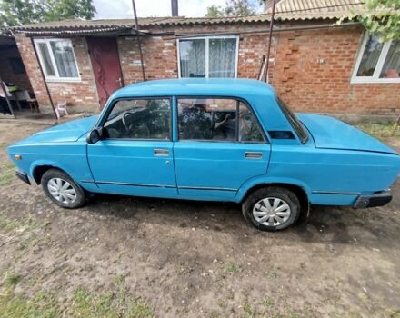 Синий ВАЗ 2107, объемом двигателя 1.5 л и пробегом 777 тыс. км за 473 $, фото 4 на Automoto.ua