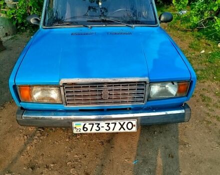 Синий ВАЗ 2107, объемом двигателя 1.5 л и пробегом 0 тыс. км за 625 $, фото 1 на Automoto.ua