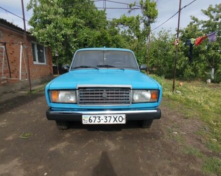 Синий ВАЗ 2107, объемом двигателя 1.5 л и пробегом 777 тыс. км за 473 $, фото 6 на Automoto.ua