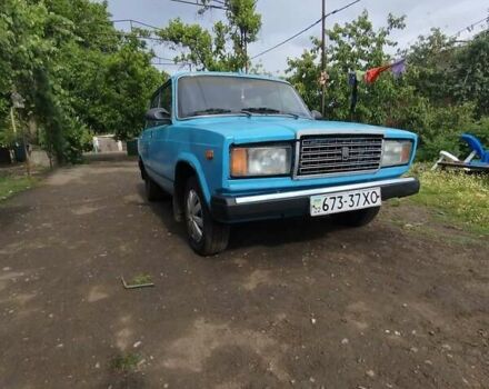 Синій ВАЗ 2107, об'ємом двигуна 1.5 л та пробігом 777 тис. км за 473 $, фото 3 на Automoto.ua