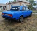 ВАЗ 2107 1996 в Новомосковске на Automoto.ua Синий ВАЗ 2107, объемом двигателя 1.5 л и пробегом 230 тыс. км за 500 $, фото 6 на Automoto.ua
