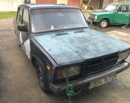 Синій ВАЗ 2107, об'ємом двигуна 1.7 л та пробігом 150 тис. км за 400 $, фото 1 на Automoto.ua
