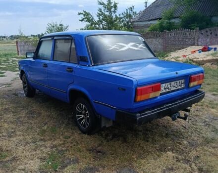 ВАЗ 2107 1996 в Новомосковске на Automoto.ua Синий ВАЗ 2107, объемом двигателя 1.5 л и пробегом 230 тыс. км за 500 $, фото 7 на Automoto.ua