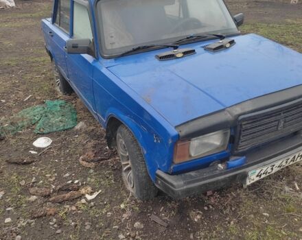 ВАЗ 2107 1996 в Новомосковске на Automoto.ua Синий ВАЗ 2107, объемом двигателя 1.5 л и пробегом 230 тыс. км за 500 $, фото 1 на Automoto.ua