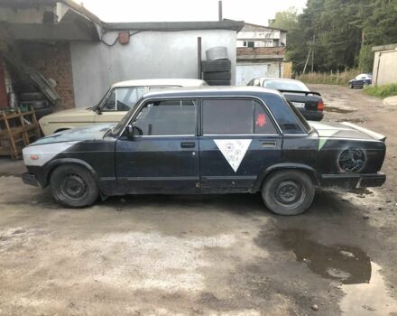 Синій ВАЗ 2107, об'ємом двигуна 1.7 л та пробігом 150 тис. км за 400 $, фото 2 на Automoto.ua