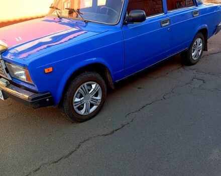 Синій ВАЗ 2107, об'ємом двигуна 1.5 л та пробігом 0 тис. км за 1200 $, фото 8 на Automoto.ua