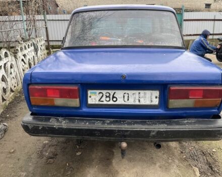 Синий ВАЗ 2107, объемом двигателя 1.5 л и пробегом 3 тыс. км за 829 $, фото 2 на Automoto.ua