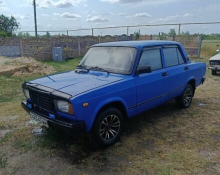 ВАЗ 2107 1996 в Новомосковске на Automoto.ua Синий ВАЗ 2107, объемом двигателя 1.5 л и пробегом 230 тыс. км за 500 $, фото 11 на Automoto.ua
