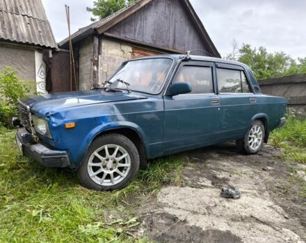 Синий ВАЗ 2107, объемом двигателя 1.6 л и пробегом 32 тыс. км за 899 $, фото 5 на Automoto.ua
