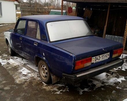 Синій ВАЗ 2107, об'ємом двигуна 1.5 л та пробігом 88 тис. км за 800 $, фото 1 на Automoto.ua