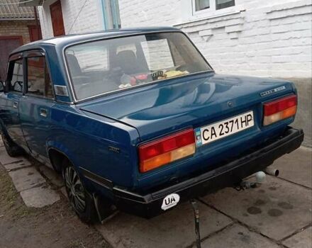 Синий ВАЗ 2107, объемом двигателя 1.5 л и пробегом 45 тыс. км за 1500 $, фото 4 на Automoto.ua
