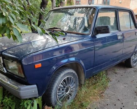 Синій ВАЗ 2107, об'ємом двигуна 1.5 л та пробігом 200 тис. км за 1200 $, фото 6 на Automoto.ua