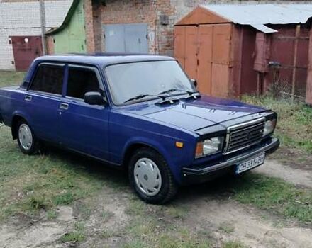 Синий ВАЗ 2107, объемом двигателя 1.5 л и пробегом 46 тыс. км за 1550 $, фото 11 на Automoto.ua