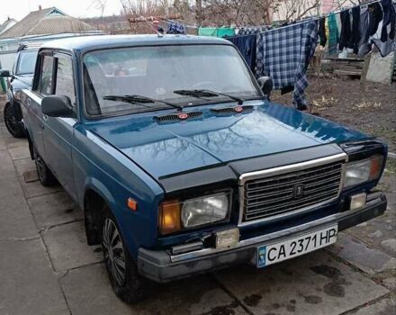 Синий ВАЗ 2107, объемом двигателя 1.5 л и пробегом 45 тыс. км за 1500 $, фото 5 на Automoto.ua