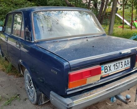 Синій ВАЗ 2107, об'ємом двигуна 1.5 л та пробігом 200 тис. км за 1200 $, фото 5 на Automoto.ua